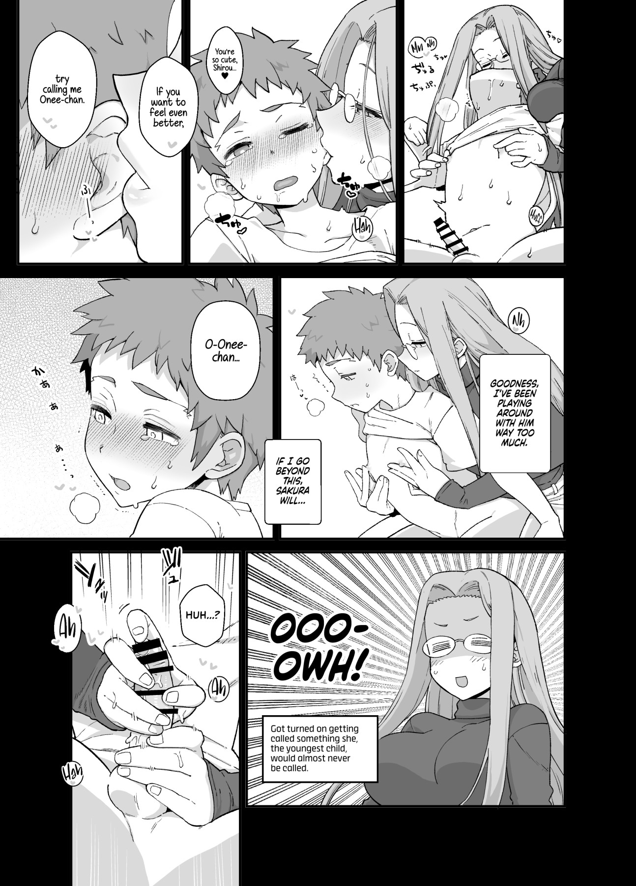 Hentai Manga Comic-Staying Home With Rider-san-Read-11